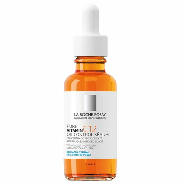 Sérum Facial Anti-Rugas La Roche Posay Pure Vitamin C12 Oil Control 15ml
