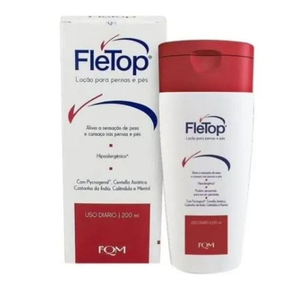 Fletop Loção Para Pernas e Pés 200ml