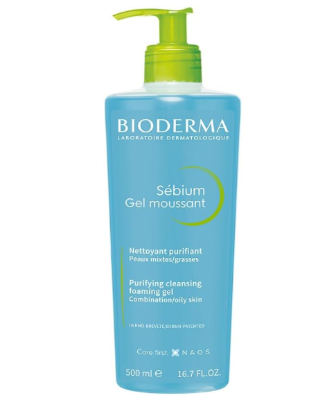 Gel de Limpeza Facial Bioderma Sébium Gel Moussant 500ml